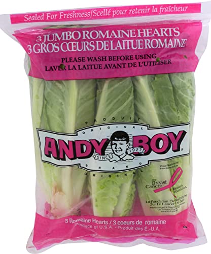 Algopix Similar Product 18 - Andy Boy Salad Bag Romaine Hearts