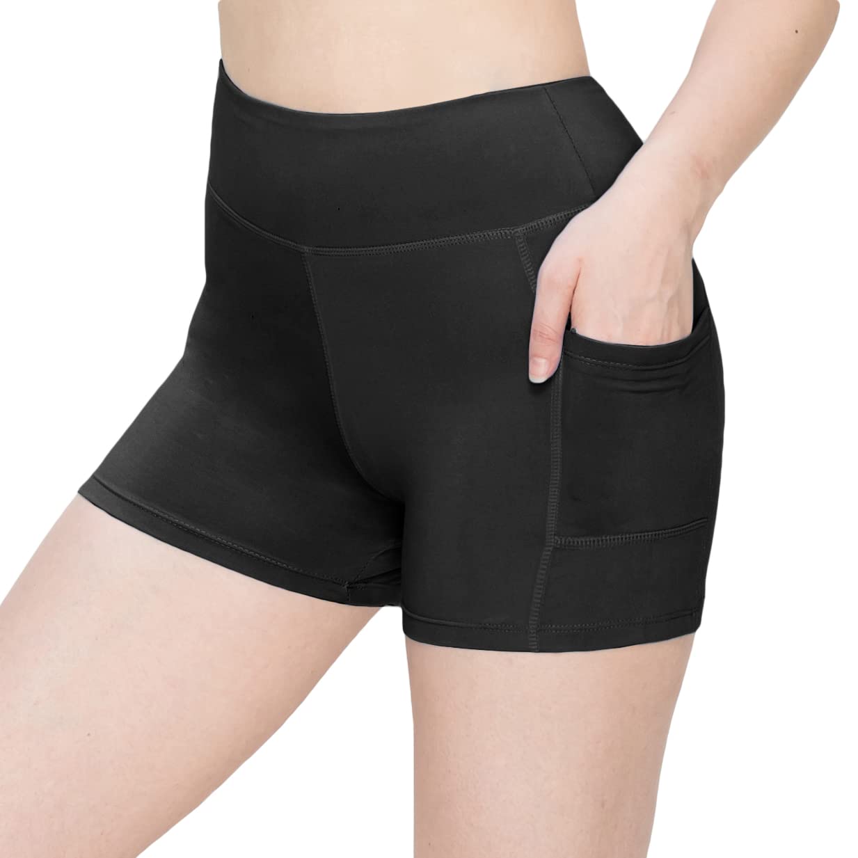 Algopix Similar Product 17 - ALWAYS Womens 3 Yoga Shorts with