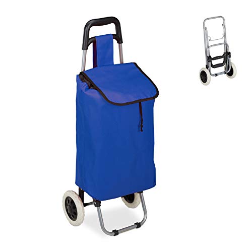 Algopix Similar Product 8 - Relaxdays Shopping Trolley Folding 25