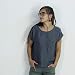 Algopix Similar Product 8 - Linen top Washed linen blouse Linen