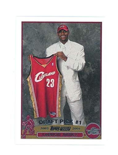 Algopix Similar Product 3 - 200304 Topps Reprint 221 Lebron James