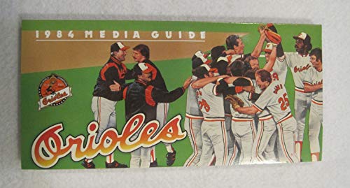 Algopix Similar Product 9 - 1984 Baltimore Orioles Media Guide