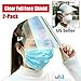 Algopix Similar Product 6 - 2 PCS Safety FACE Shield Full Face