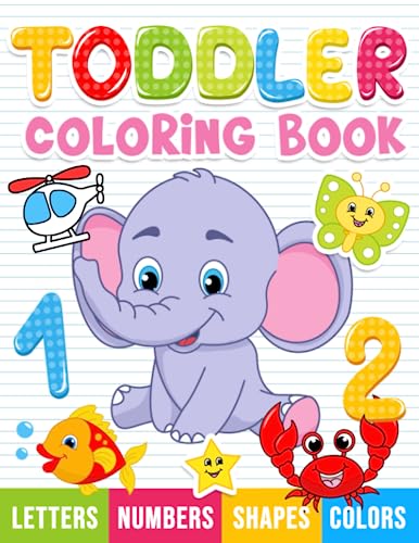 Algopix Similar Product 5 - Toddler Coloring Book Numbers