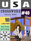 Algopix Similar Product 3 - USA Crossword Puzzle Books 100