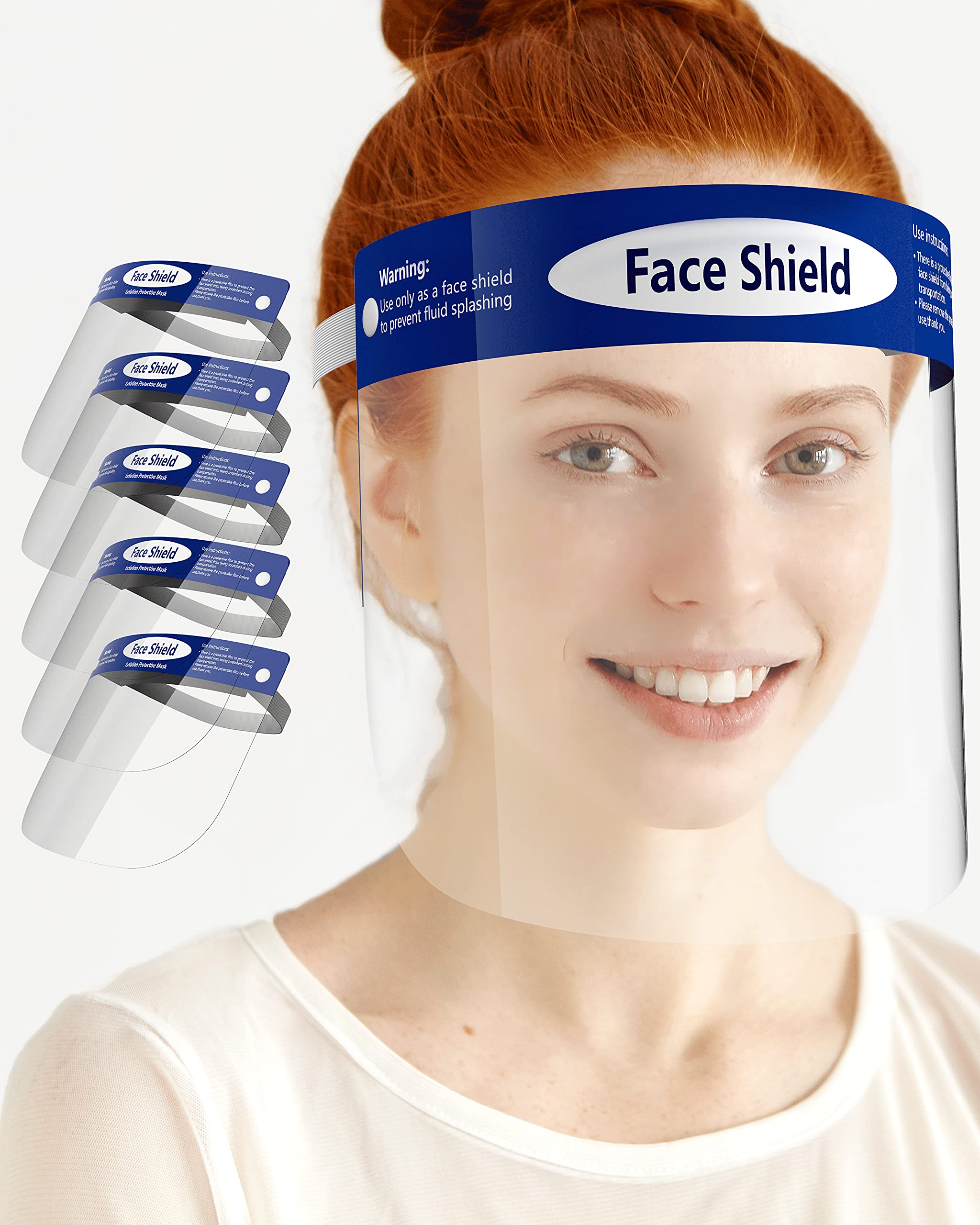 Algopix Similar Product 1 - Rush Deer Reusable Face Shield5 Packs