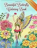 Algopix Similar Product 6 - Beautiful Butterfly Coloring Book