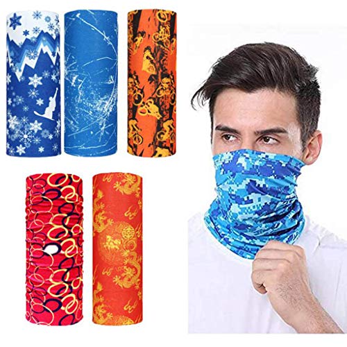 Algopix Similar Product 20 - ShanS 456 PCS Unisex Magic Scarf