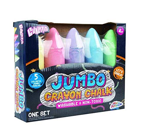 Algopix Similar Product 15 - Grafix ChalkFiTi JUMBO Crayon Chalk