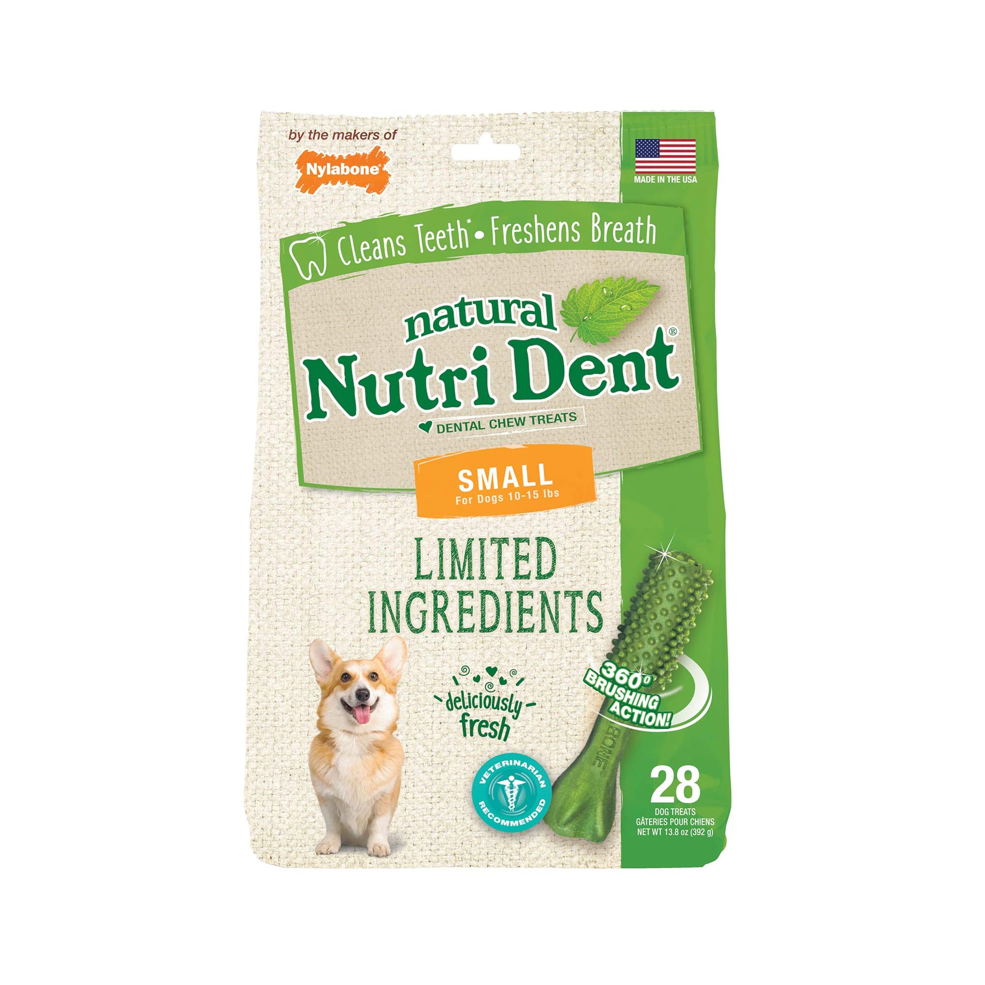 Algopix Similar Product 9 - Nylabone Nutri Dent Natural Dental