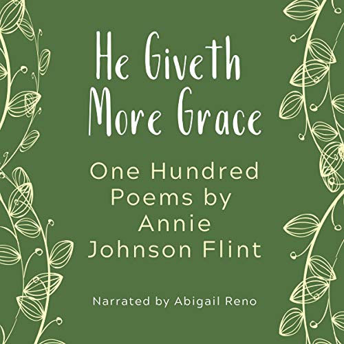 Algopix Similar Product 15 - He Giveth More Grace One Hundred Poems