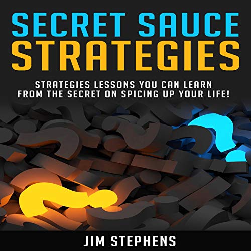 Algopix Similar Product 16 - Secret Sauce Strategies Lessons You