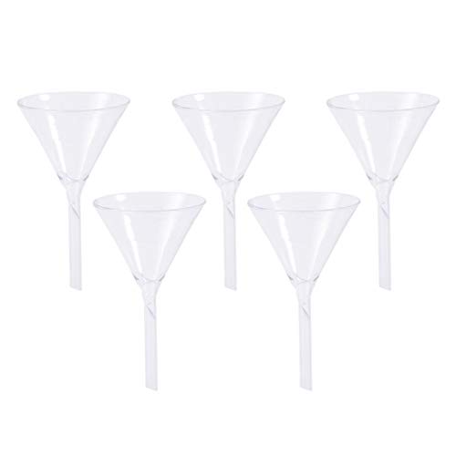 Algopix Similar Product 20 - NICERIO Liquid Transfer Funnel  5pcs
