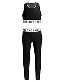 Algopix Similar Product 2 - YiZYiF Kids Girls 2 Piece Athletic