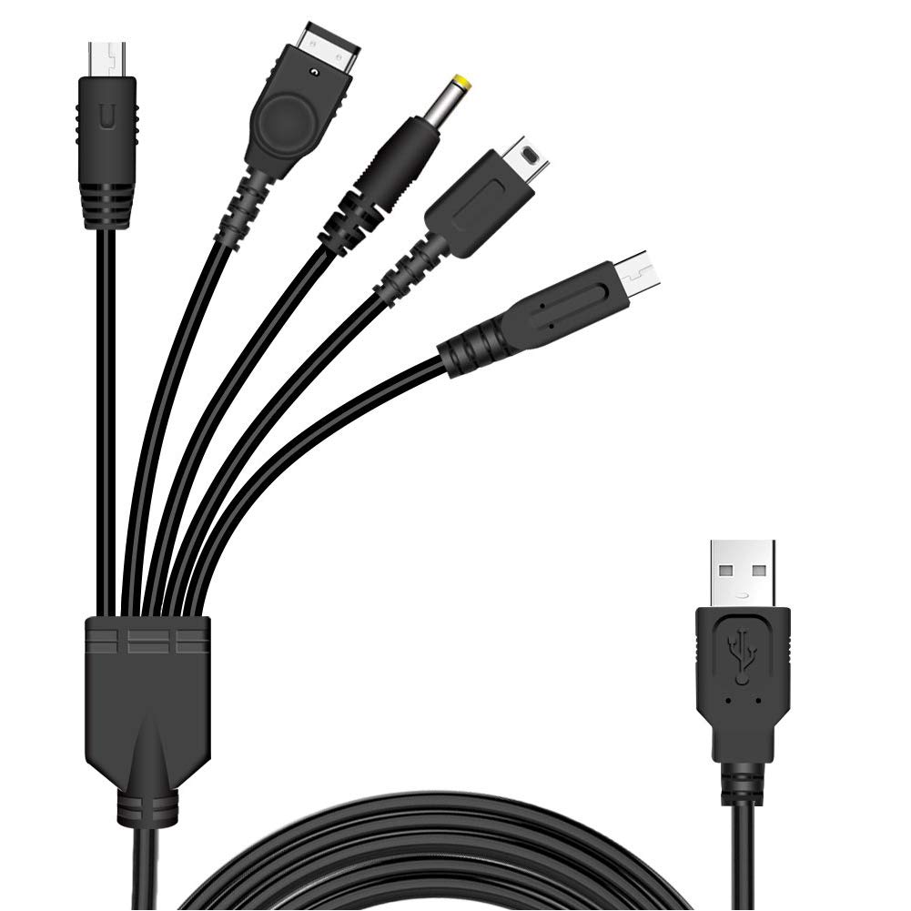 Algopix Similar Product 11 - Xahpower 5 in 1 USB Charger Cable for