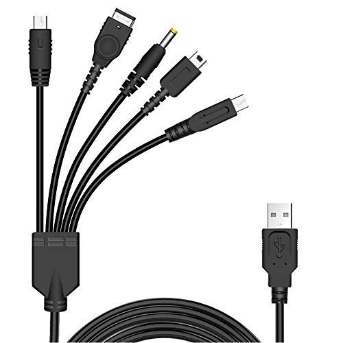 Algopix Similar Product 3 - Xahpower 5 in 1 USB Charger Cable for