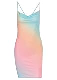 Algopix Similar Product 20 - Sofkiny Womens Tie Dye Spaghetti Strap