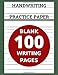 Algopix Similar Product 15 - Handwriting Practice Paper 100 Blank