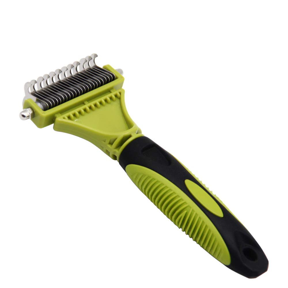 Algopix Similar Product 11 - Pet Grooming Brush Dematting Comb with