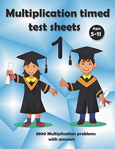 Algopix Similar Product 17 - Multiplication Timed Test Sheets Math