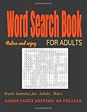 Algopix Similar Product 7 - Word Search Book for Adults Large
