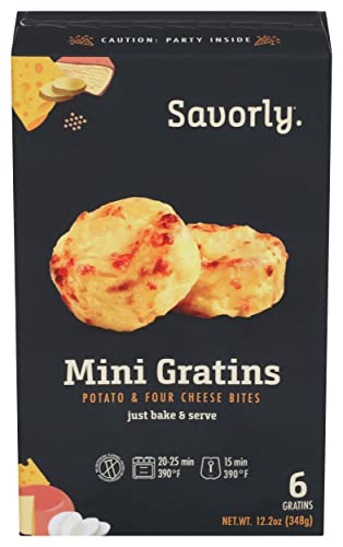 Algopix Similar Product 3 - Savorly Potato  Four Cheese Mini