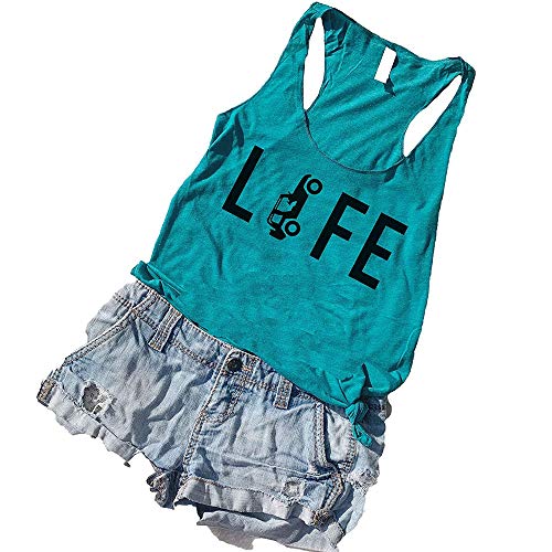 Algopix Similar Product 4 - Jeep Life Jeep Tank Top Jeep T Shirts