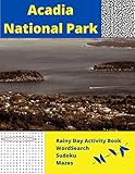 Algopix Similar Product 19 - Acadia National Park Rainy Day