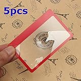 Algopix Similar Product 3 - HeavenSense 5Pcs 3X Magnification Loupe