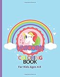 Algopix Similar Product 4 - Unicorn Coloring Book: For Kids Ages 4-8