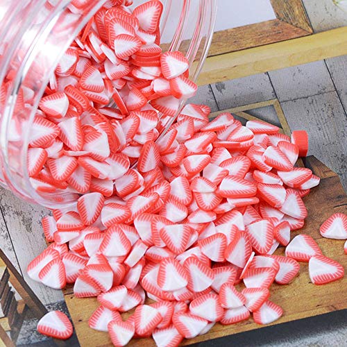 Algopix Similar Product 6 - Strawberry Fimo Slices 5000PCS