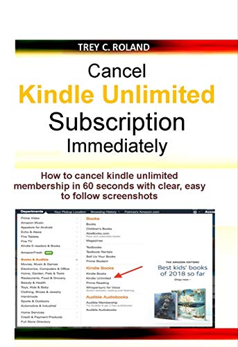 Algopix Similar Product 18 - Cancel kindle Unlimited Subscription