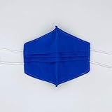 Algopix Similar Product 4 - 100 Cotton Royal Blue Fabric Face