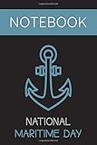 Algopix Similar Product 18 - National Maritime Day Notebook May