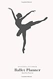 Algopix Similar Product 14 - Ballet Planner: Monthly undated calendar