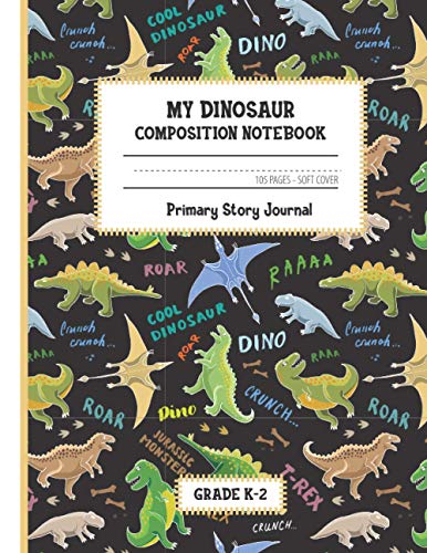 Algopix Similar Product 1 - My Dinosaur Composition Notebook