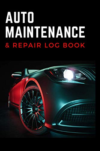 Algopix Similar Product 14 - Auto Maintenance and Repair Log Book A