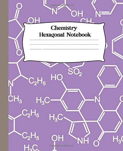 Algopix Similar Product 16 - Chemistry Hexagonal Notebook Hexagonal