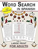 Algopix Similar Product 3 - Word Search Puzzles in Spanish Word