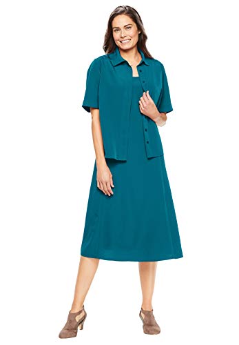 Algopix Similar Product 14 - Woman Within Womens Plus Size