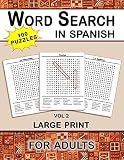 Algopix Similar Product 2 - Word Search Puzzles in Spanish Word