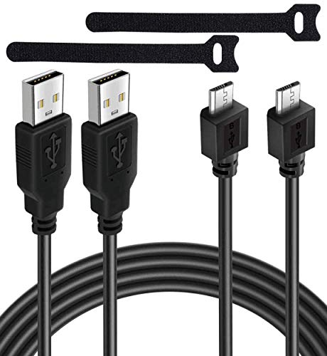 Algopix Similar Product 19 - 2 Pack 10Ft Charging Cable for PS4