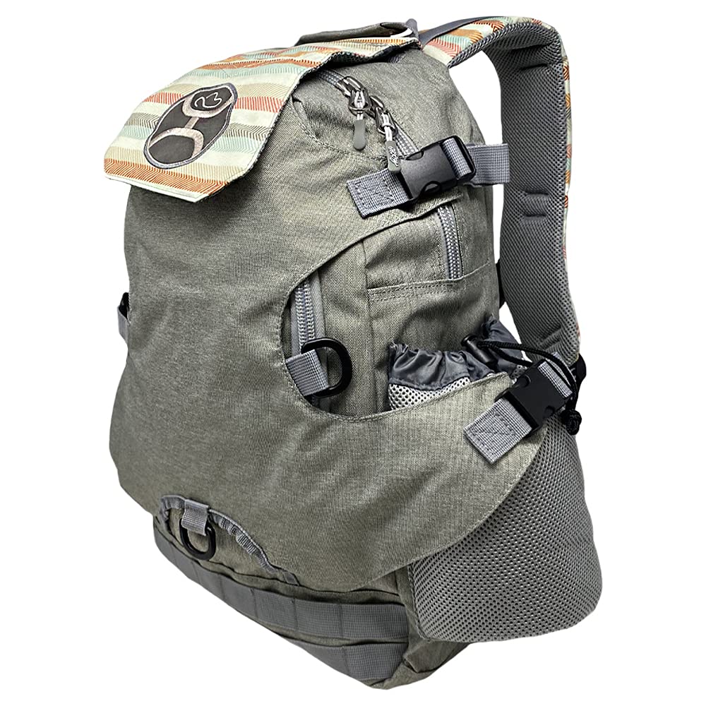 Algopix Similar Product 17 - HOOey Backpacks (Grey/Stripe)
