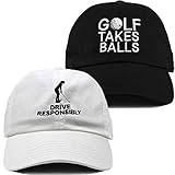 Algopix Similar Product 6 - Golf Hat Bundle May The Course be with