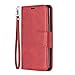 Algopix Similar Product 9 - Flip Case for Samsung Galaxy A70 red