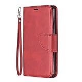 Algopix Similar Product 10 - Flip Case for Samsung Galaxy A70 red