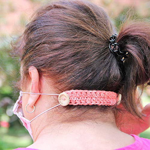 Algopix Similar Product 1 - Handmade Crochet Ear Saver for Face