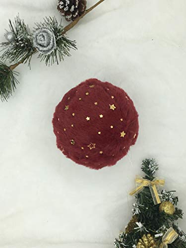 Algopix Similar Product 16 - Decorative ornaments Balls with Fur