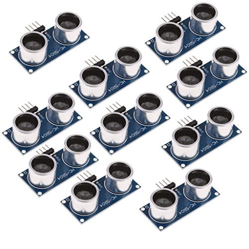 Algopix Similar Product 15 - dailymall 10 Pieces HC SR04 P 5V DC