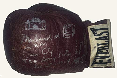Algopix Similar Product 5 - Muhammad Ali Signed Cassius Clay boxing